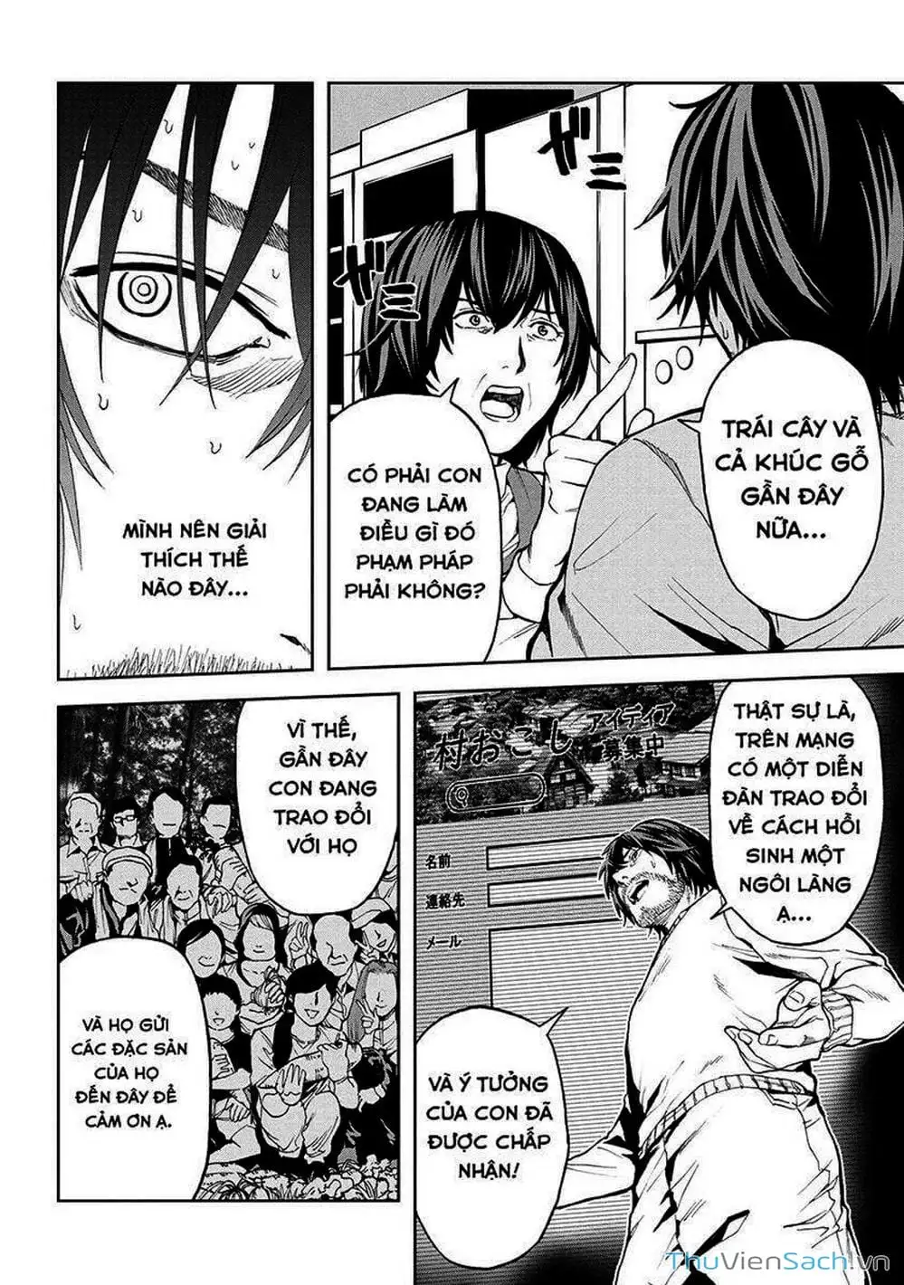 Truyện Tranh Npc Của Trò Chơi Xây Dựng Làng Là Người Thật trang 4