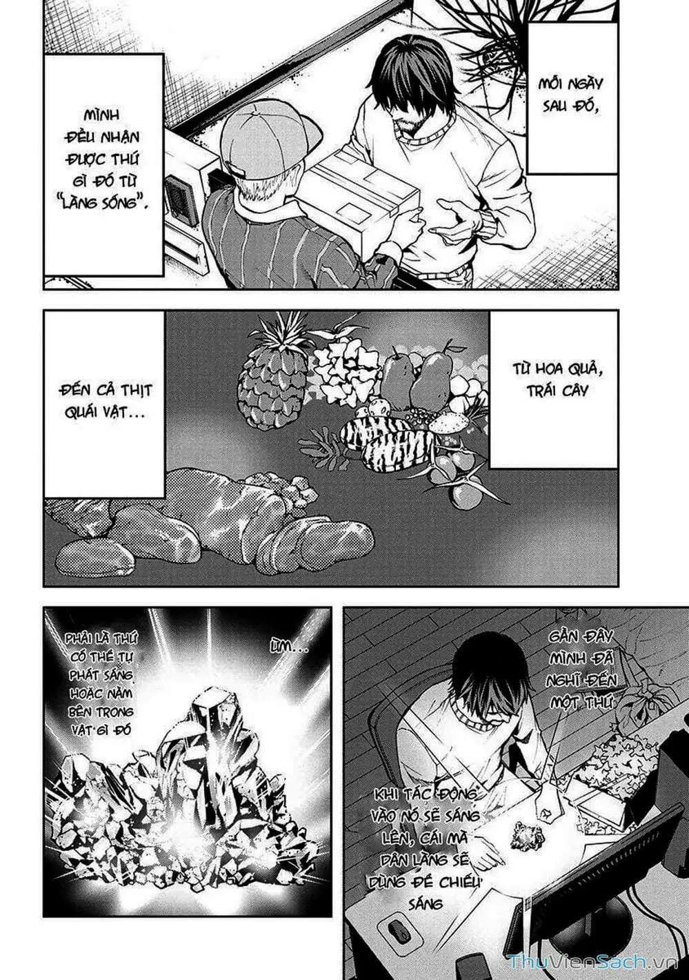 Truyện Tranh Npc Của Trò Chơi Xây Dựng Làng Là Người Thật trang 4