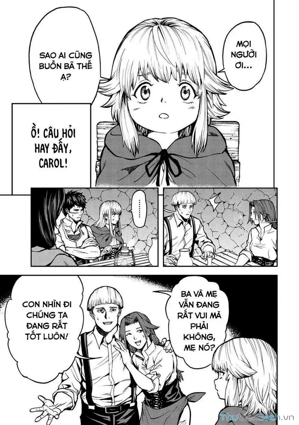 Truyện Tranh Npc Của Trò Chơi Xây Dựng Làng Là Người Thật trang 4