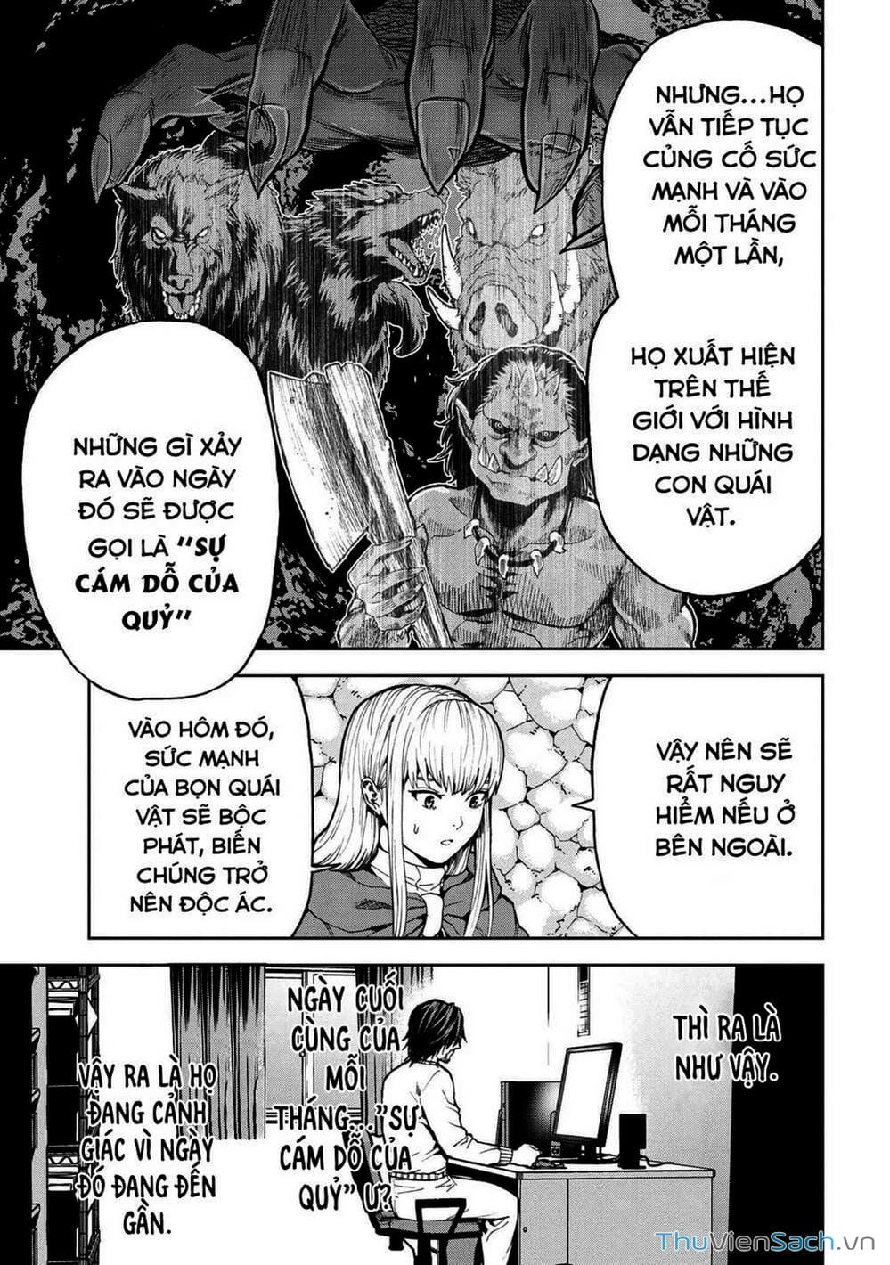 Truyện Tranh Npc Của Trò Chơi Xây Dựng Làng Là Người Thật trang 4