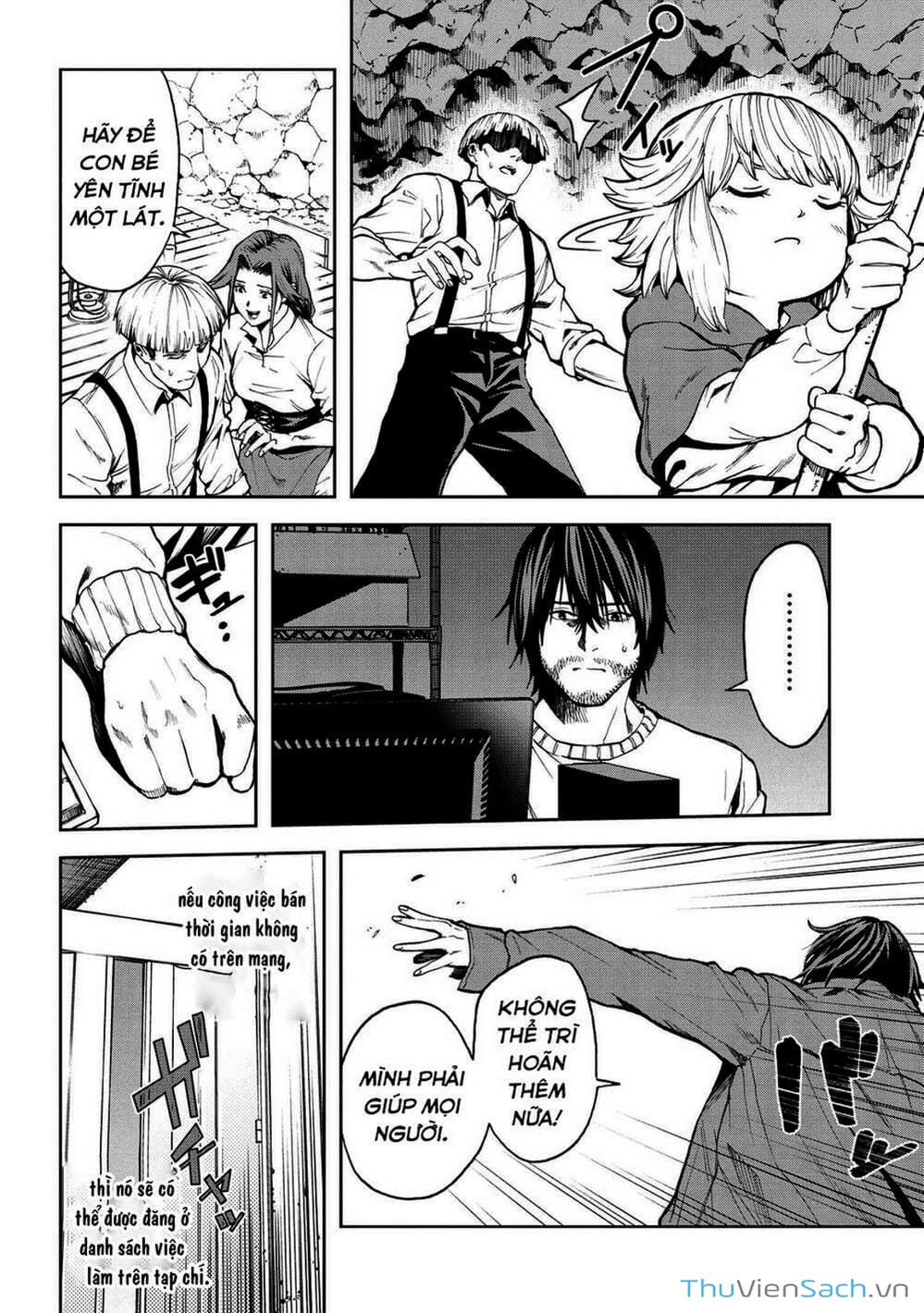 Truyện Tranh Npc Của Trò Chơi Xây Dựng Làng Là Người Thật trang 4