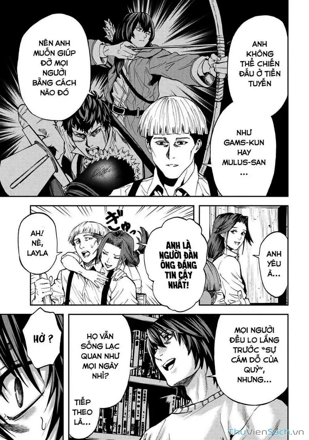 Truyện Tranh Npc Của Trò Chơi Xây Dựng Làng Là Người Thật trang 4