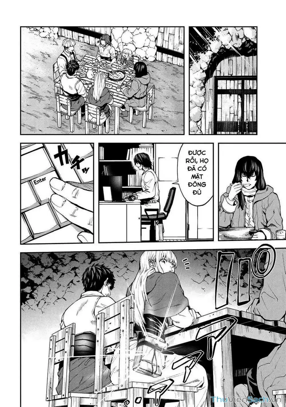 Truyện Tranh Npc Của Trò Chơi Xây Dựng Làng Là Người Thật trang 4