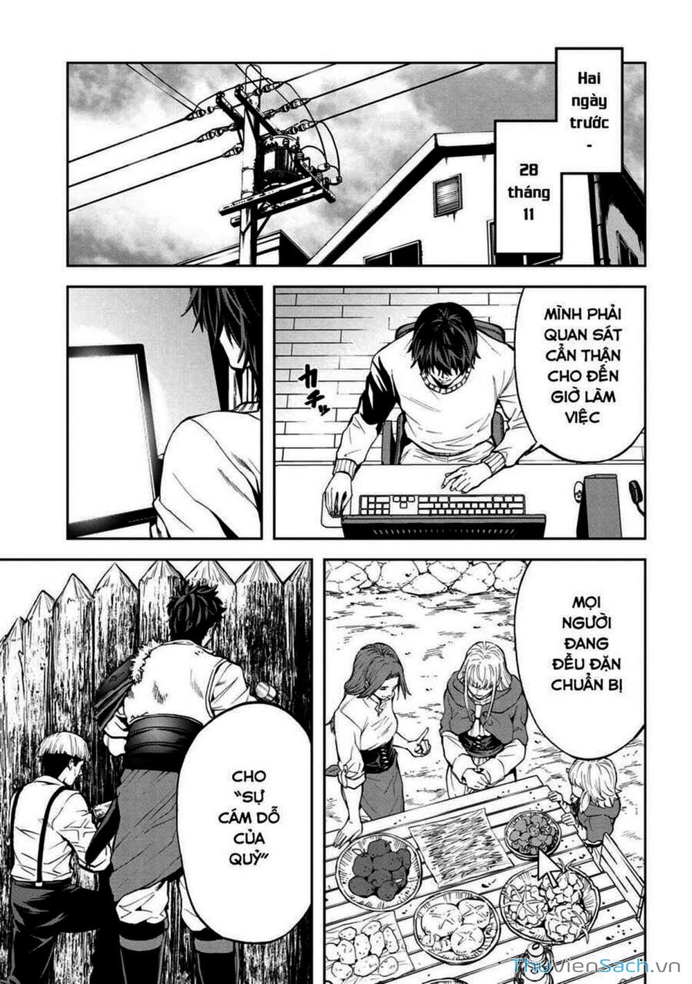 Truyện Tranh Npc Của Trò Chơi Xây Dựng Làng Là Người Thật trang 4