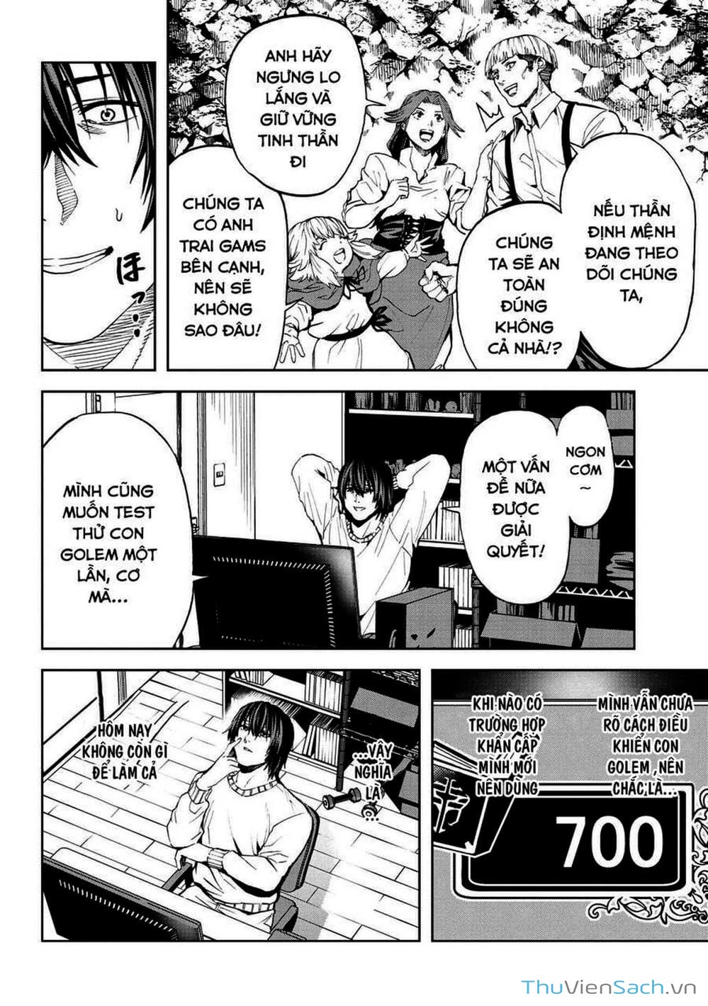 Truyện Tranh Npc Của Trò Chơi Xây Dựng Làng Là Người Thật trang 4