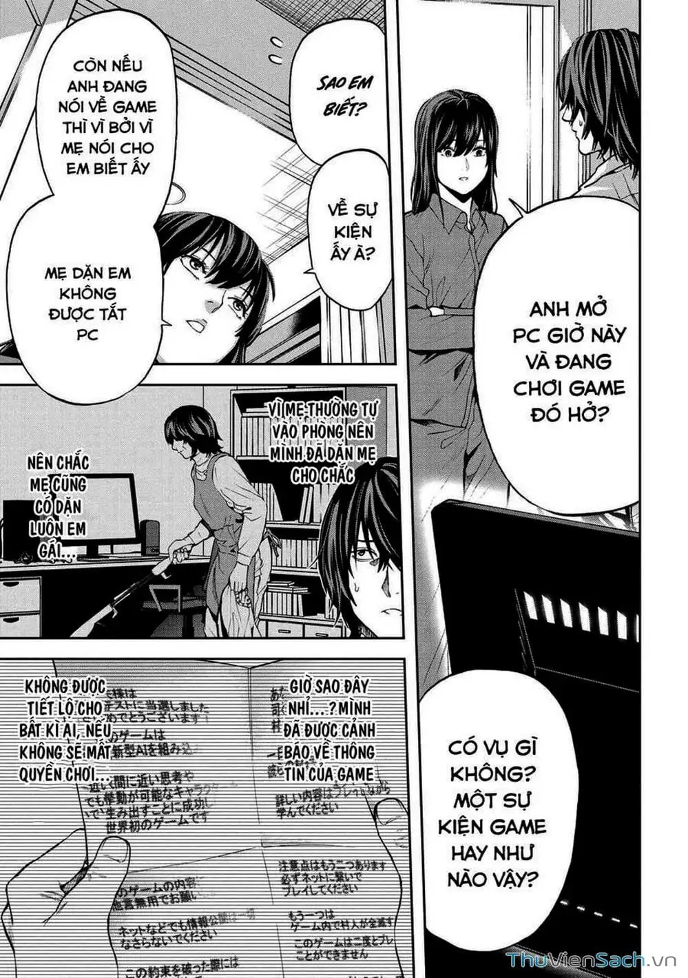 Truyện Tranh Npc Của Trò Chơi Xây Dựng Làng Là Người Thật trang 4