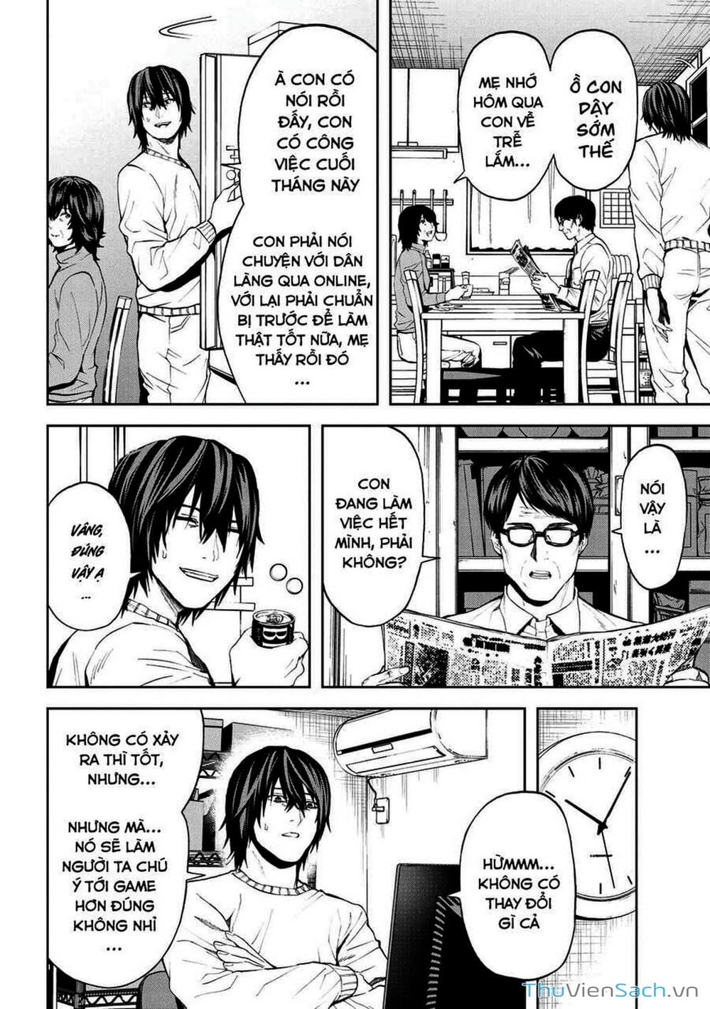 Truyện Tranh Npc Của Trò Chơi Xây Dựng Làng Là Người Thật trang 4