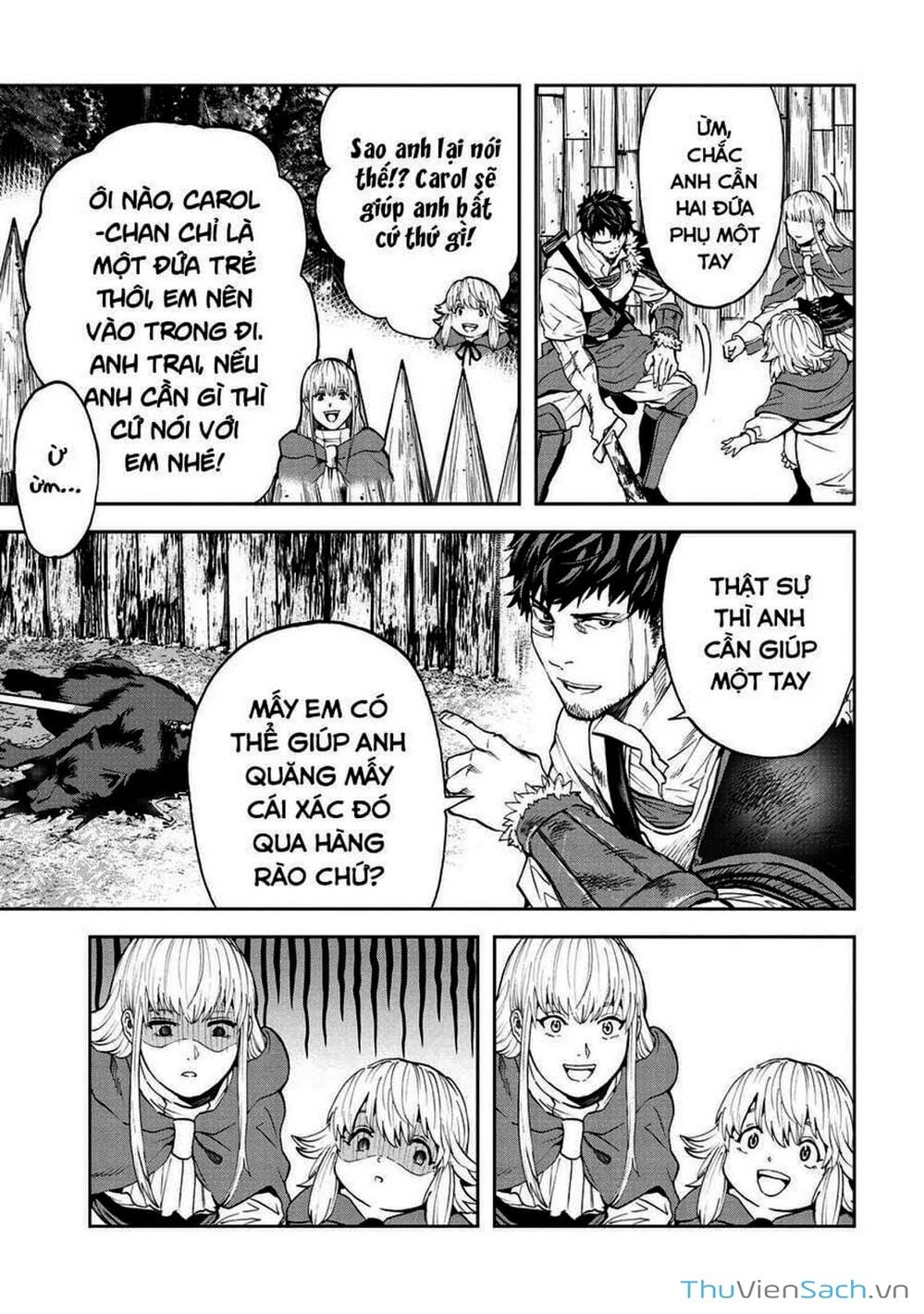 Truyện Tranh Npc Của Trò Chơi Xây Dựng Làng Là Người Thật trang 4