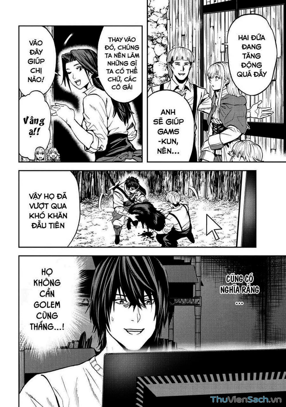 Truyện Tranh Npc Của Trò Chơi Xây Dựng Làng Là Người Thật trang 4