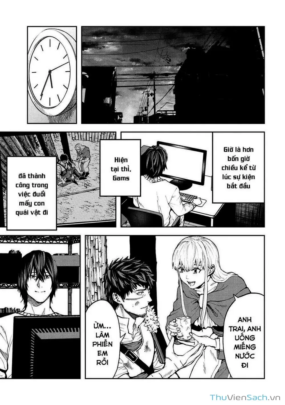 Truyện Tranh Npc Của Trò Chơi Xây Dựng Làng Là Người Thật trang 4