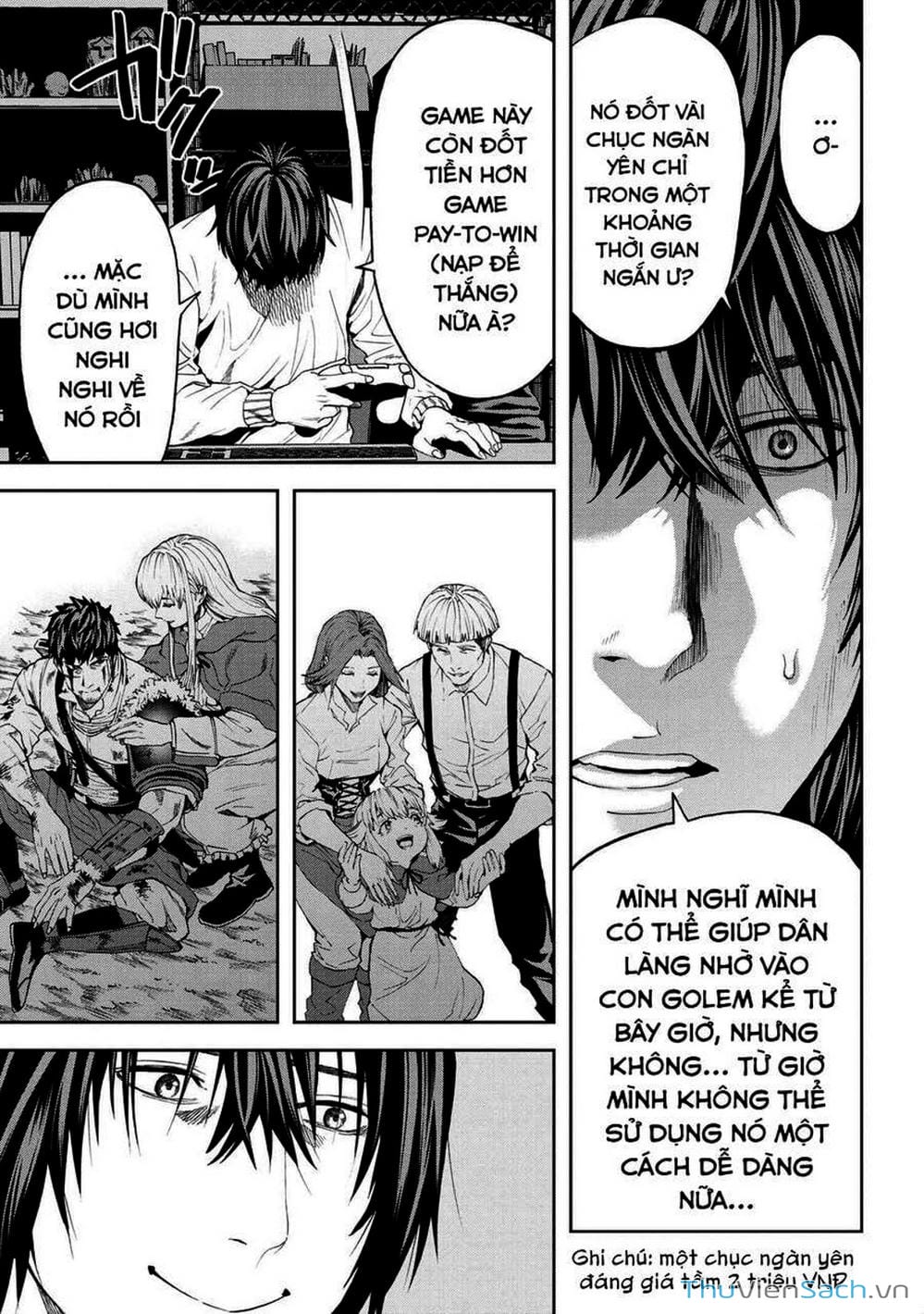 Truyện Tranh Npc Của Trò Chơi Xây Dựng Làng Là Người Thật trang 4