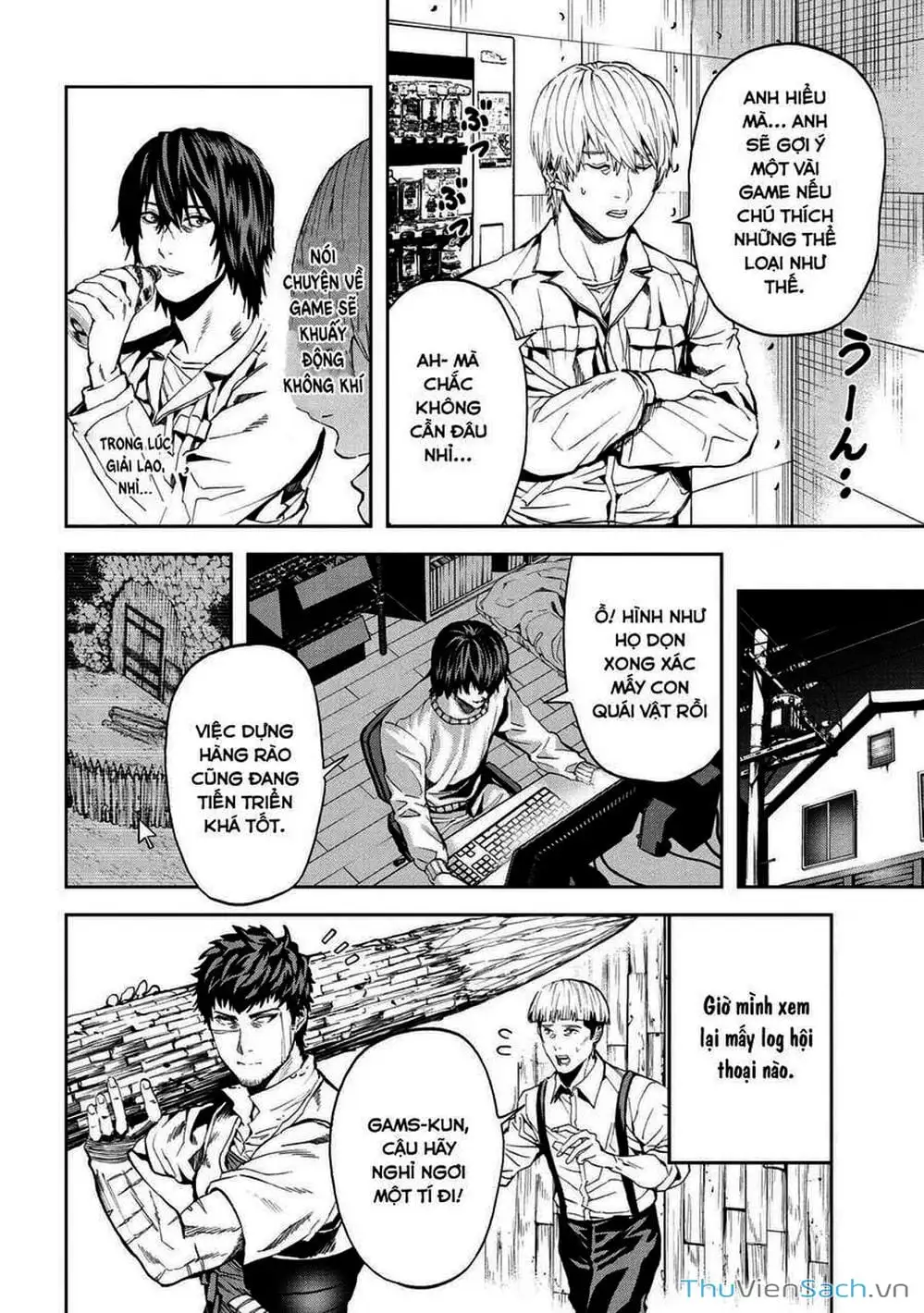 Truyện Tranh Npc Của Trò Chơi Xây Dựng Làng Là Người Thật trang 4