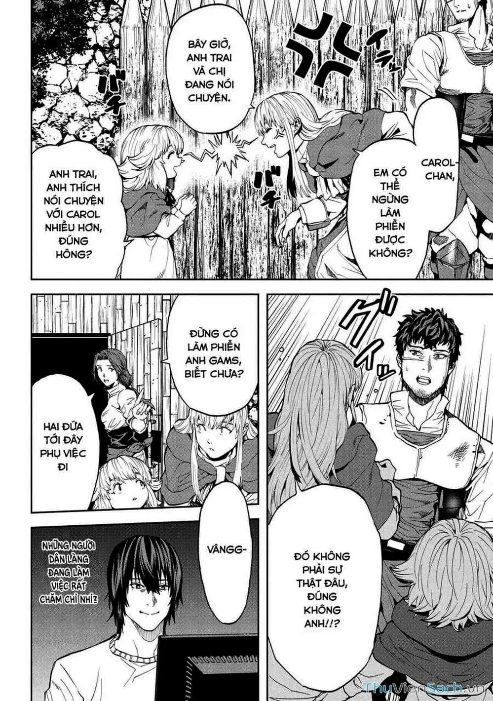 Truyện Tranh Npc Của Trò Chơi Xây Dựng Làng Là Người Thật trang 4