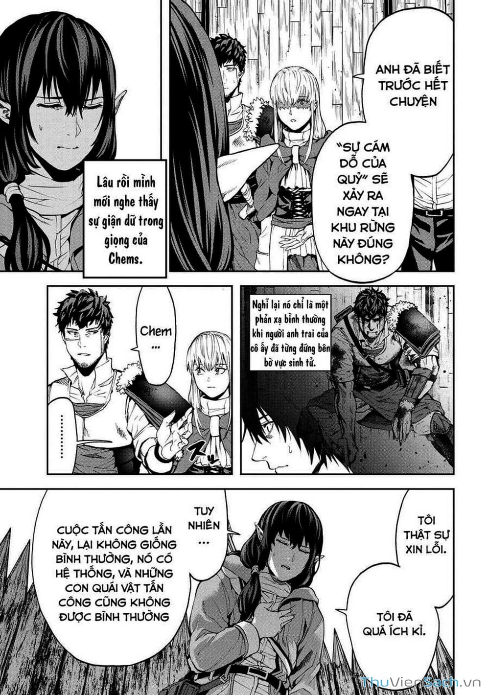 Truyện Tranh Npc Của Trò Chơi Xây Dựng Làng Là Người Thật trang 4