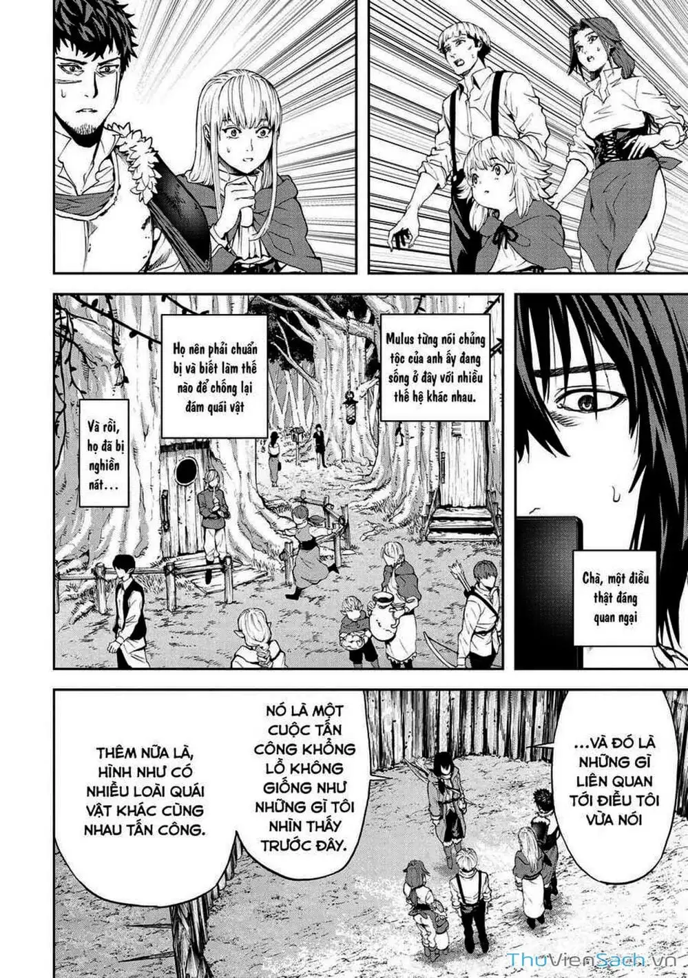 Truyện Tranh Npc Của Trò Chơi Xây Dựng Làng Là Người Thật trang 4