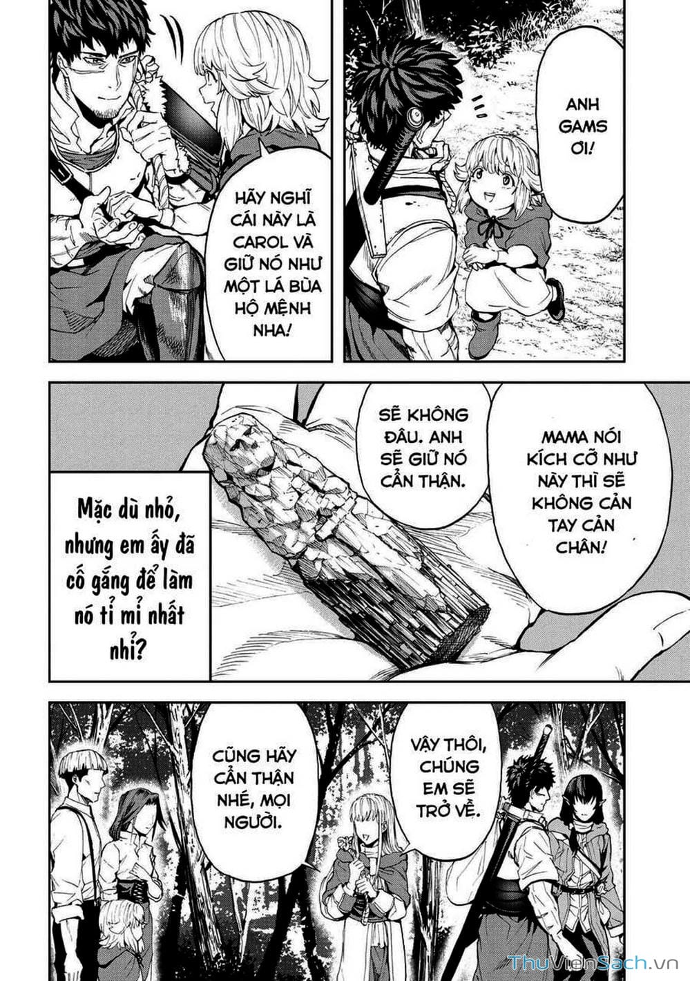 Truyện Tranh Npc Của Trò Chơi Xây Dựng Làng Là Người Thật trang 4