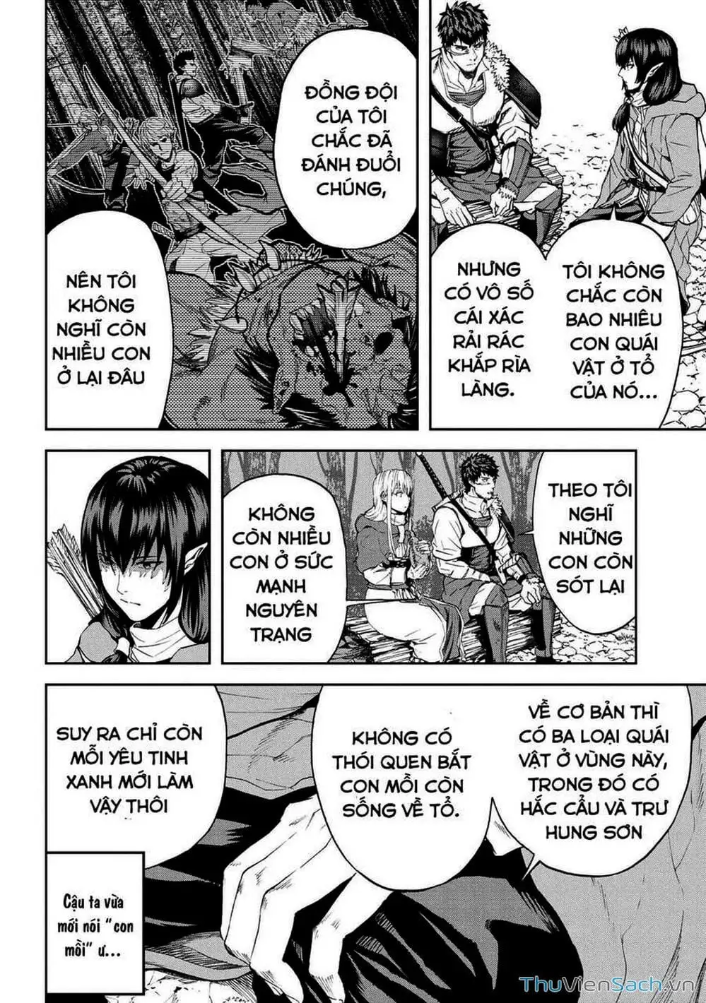 Truyện Tranh Npc Của Trò Chơi Xây Dựng Làng Là Người Thật trang 4