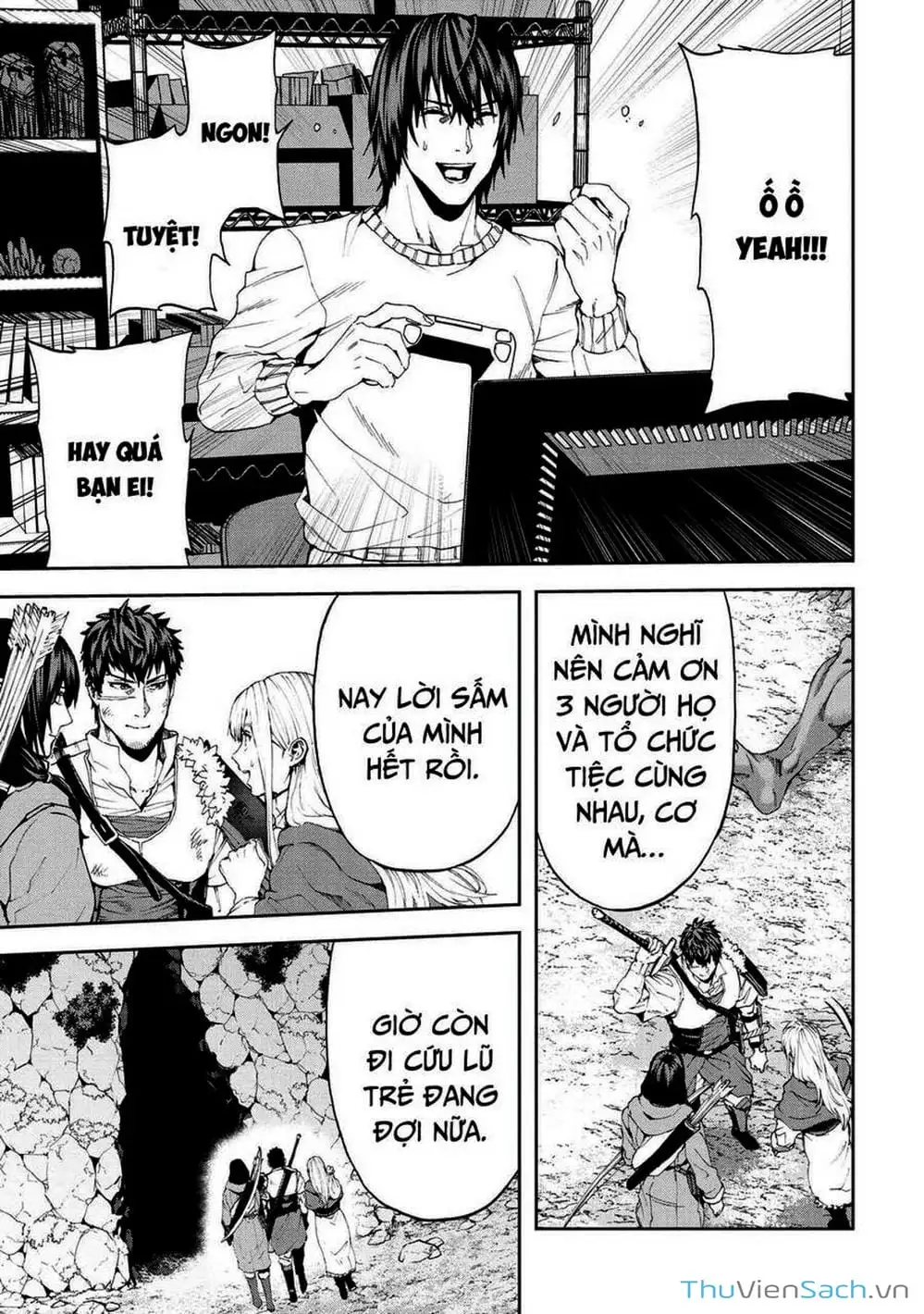 Truyện Tranh Npc Của Trò Chơi Xây Dựng Làng Là Người Thật trang 4