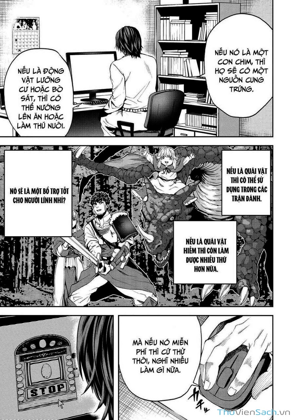 Truyện Tranh Npc Của Trò Chơi Xây Dựng Làng Là Người Thật trang 4