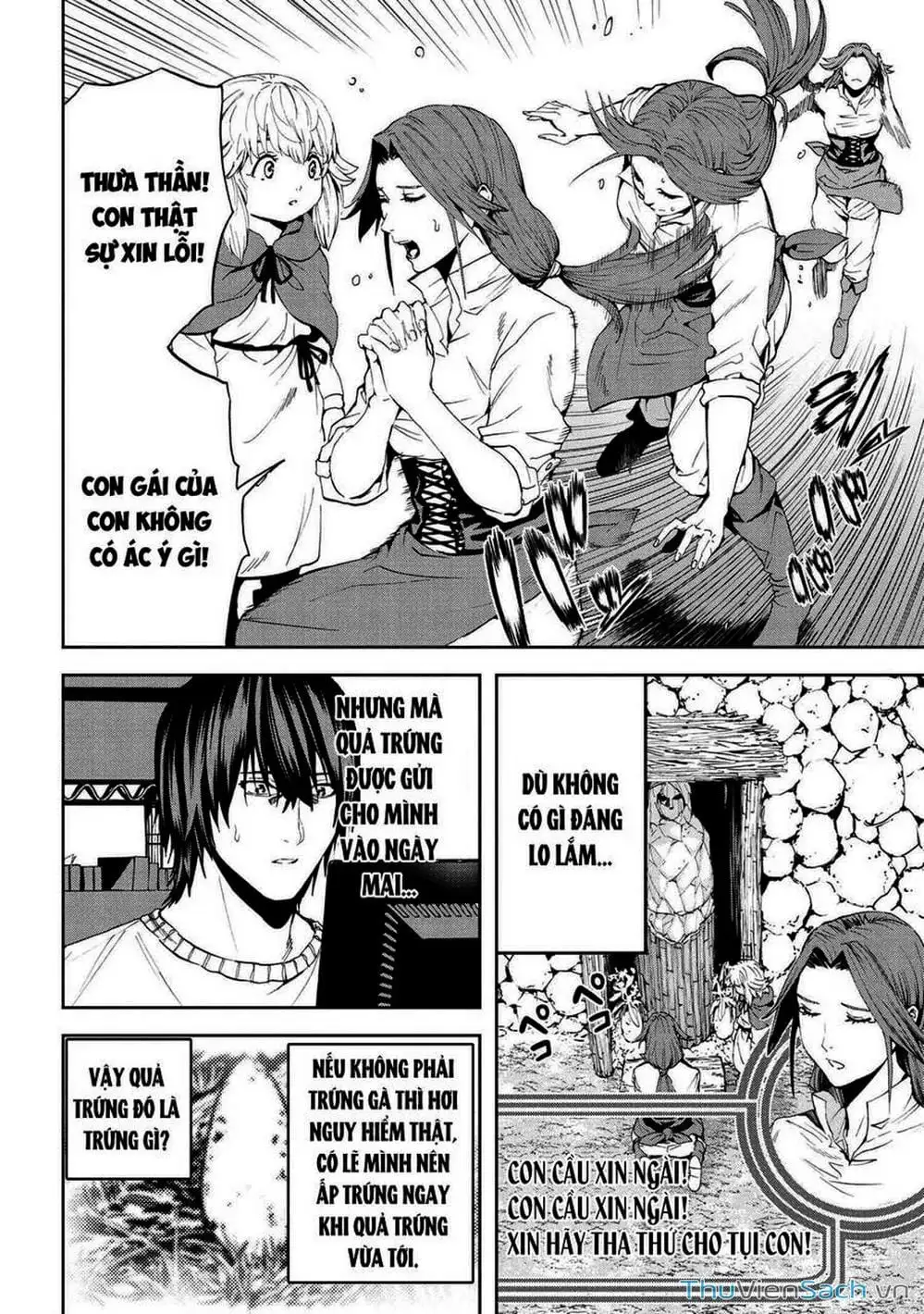 Truyện Tranh Npc Của Trò Chơi Xây Dựng Làng Là Người Thật trang 4