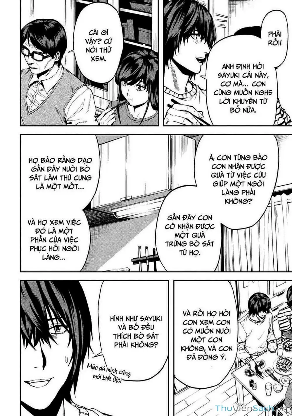 Truyện Tranh Npc Của Trò Chơi Xây Dựng Làng Là Người Thật trang 4