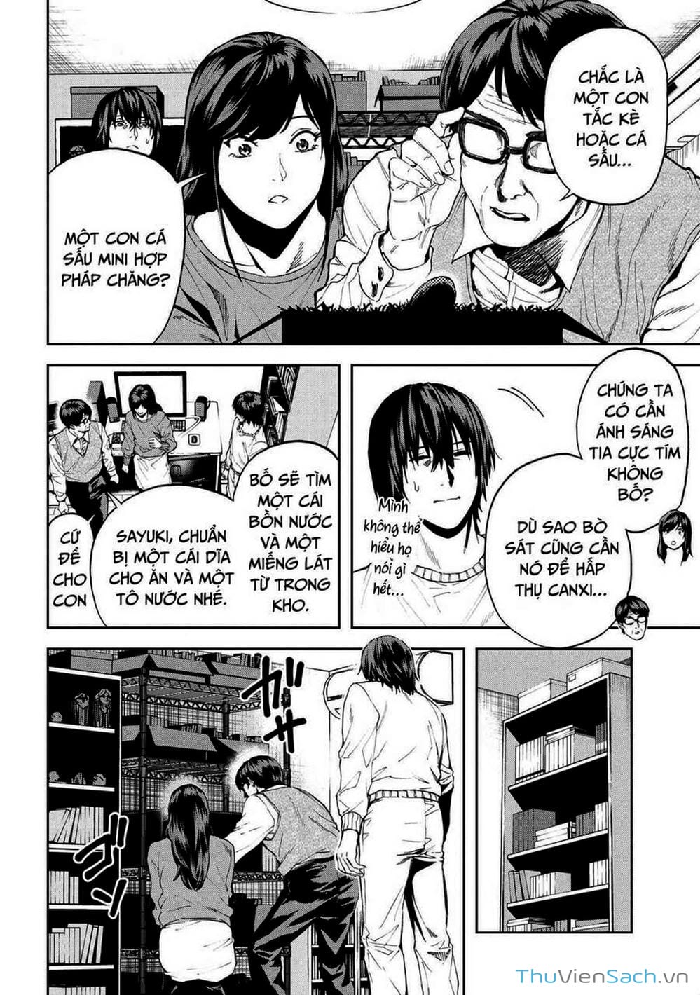 Truyện Tranh Npc Của Trò Chơi Xây Dựng Làng Là Người Thật trang 4