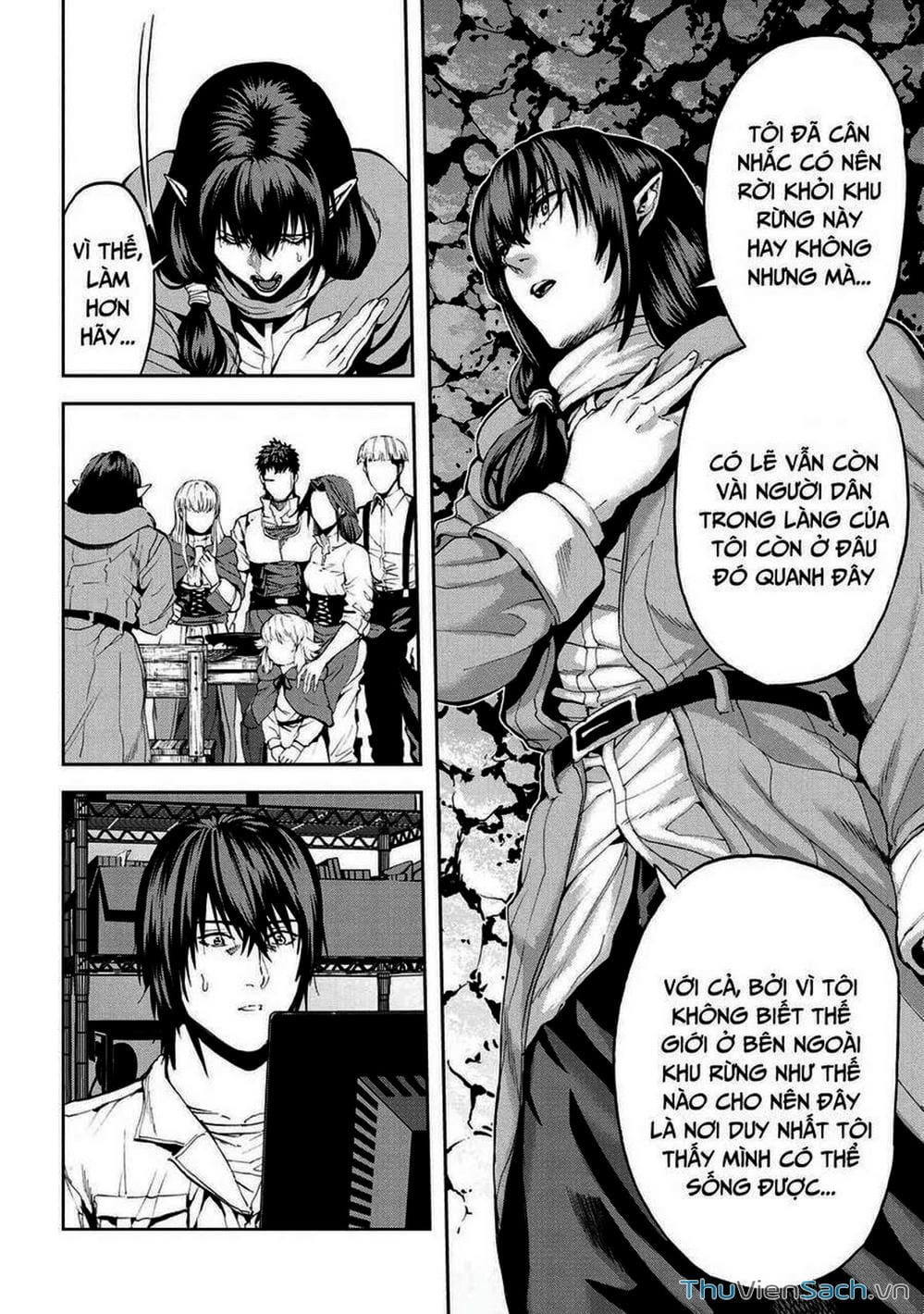 Truyện Tranh Npc Của Trò Chơi Xây Dựng Làng Là Người Thật trang 4