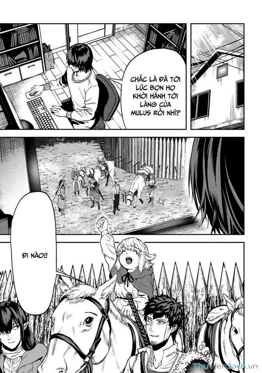 Truyện Tranh Npc Của Trò Chơi Xây Dựng Làng Là Người Thật trang 4