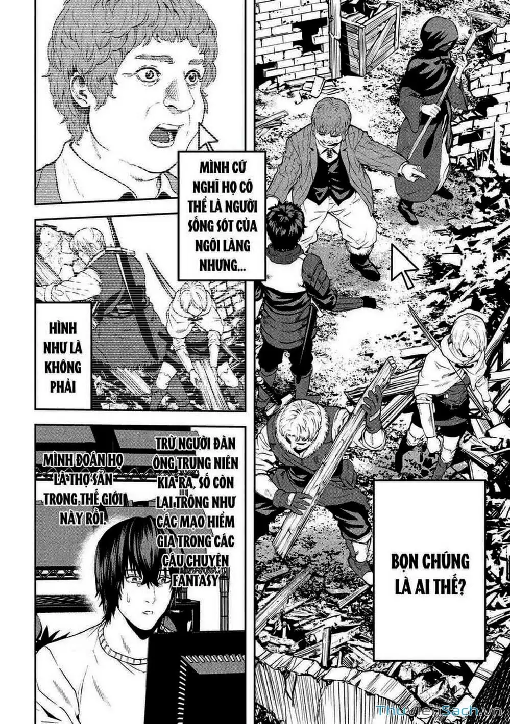 Truyện Tranh Npc Của Trò Chơi Xây Dựng Làng Là Người Thật trang 4