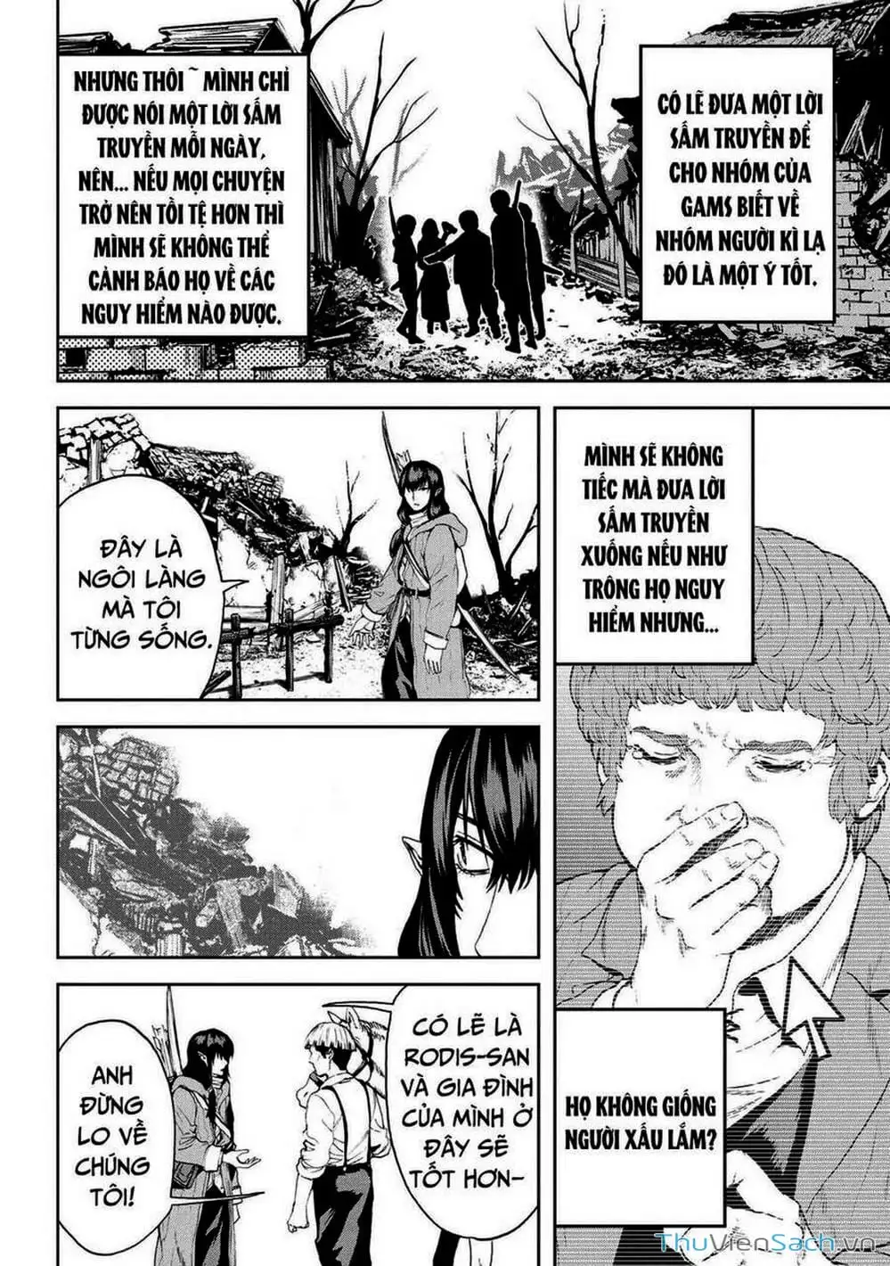 Truyện Tranh Npc Của Trò Chơi Xây Dựng Làng Là Người Thật trang 4