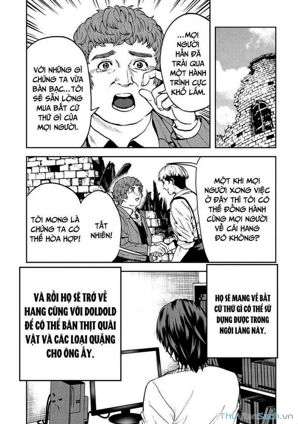 Truyện Tranh Npc Của Trò Chơi Xây Dựng Làng Là Người Thật trang 4