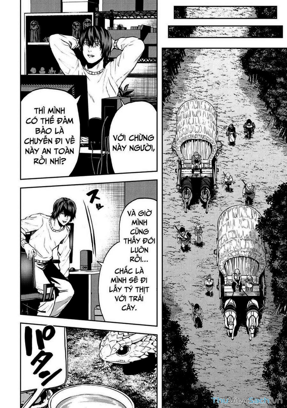 Truyện Tranh Npc Của Trò Chơi Xây Dựng Làng Là Người Thật trang 4