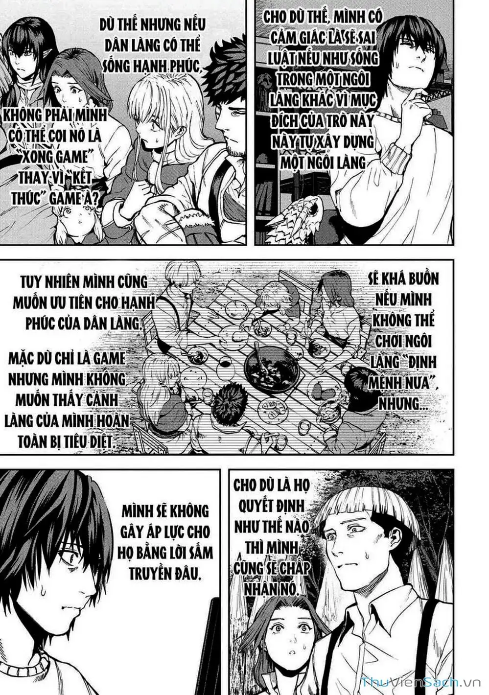 Truyện Tranh Npc Của Trò Chơi Xây Dựng Làng Là Người Thật trang 4