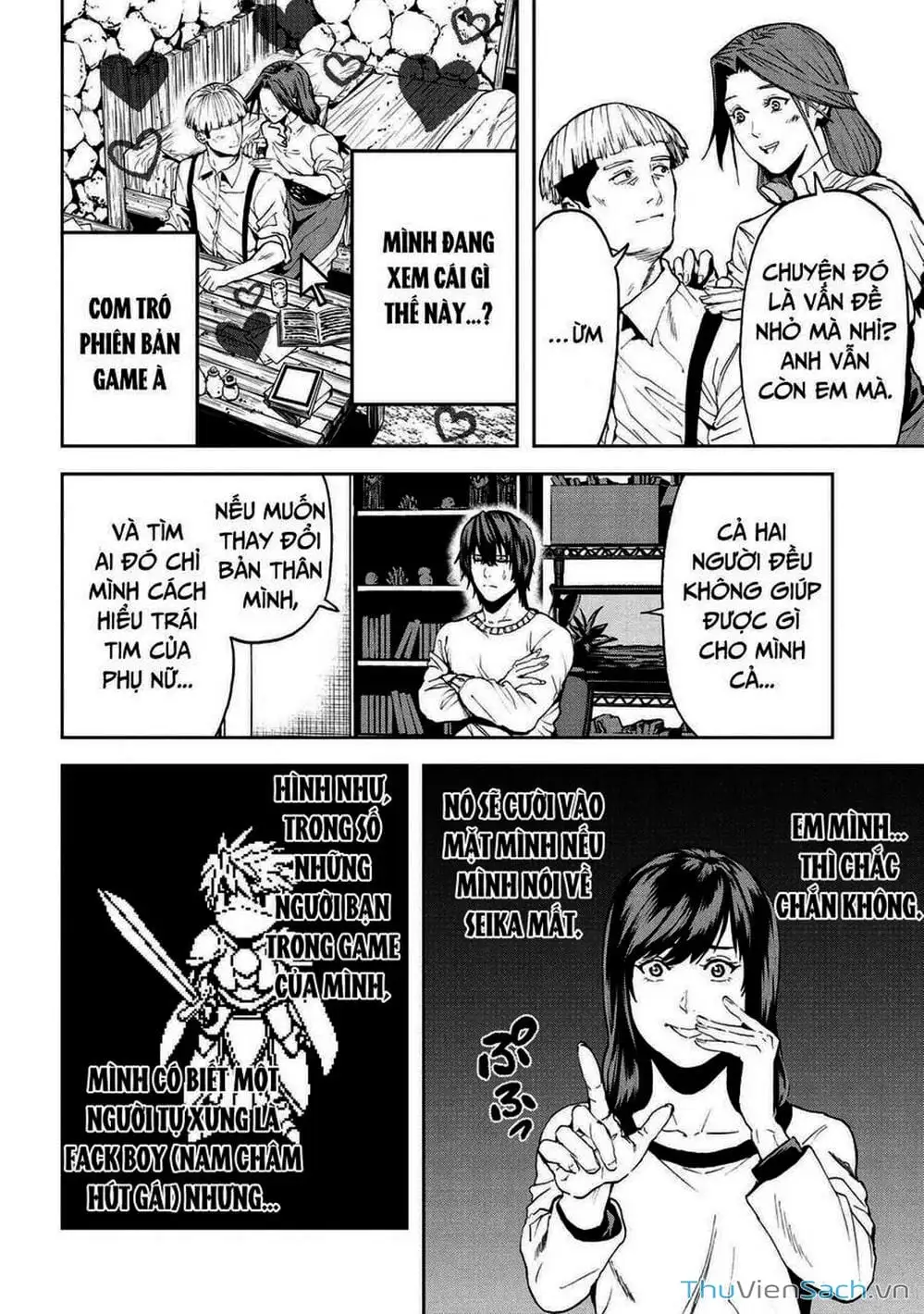 Truyện Tranh Npc Của Trò Chơi Xây Dựng Làng Là Người Thật trang 4