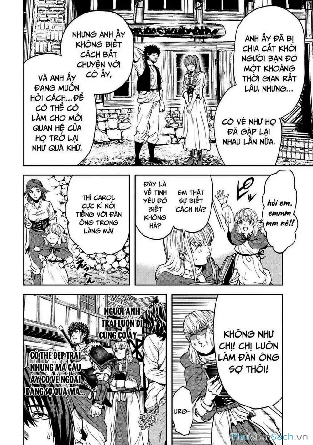 Truyện Tranh Npc Của Trò Chơi Xây Dựng Làng Là Người Thật trang 4