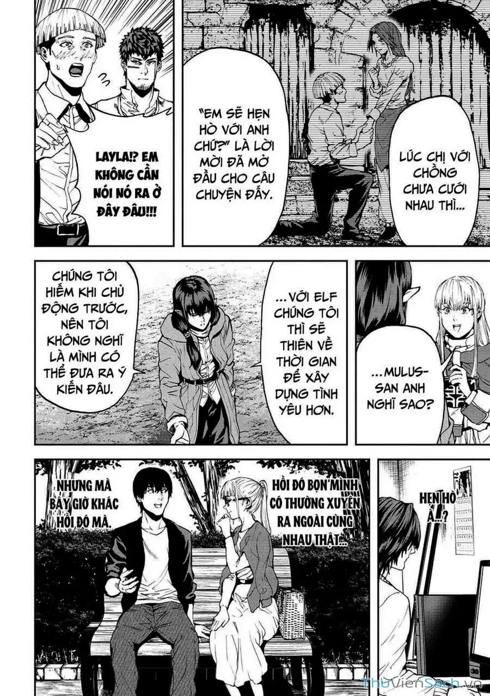Truyện Tranh Npc Của Trò Chơi Xây Dựng Làng Là Người Thật trang 4