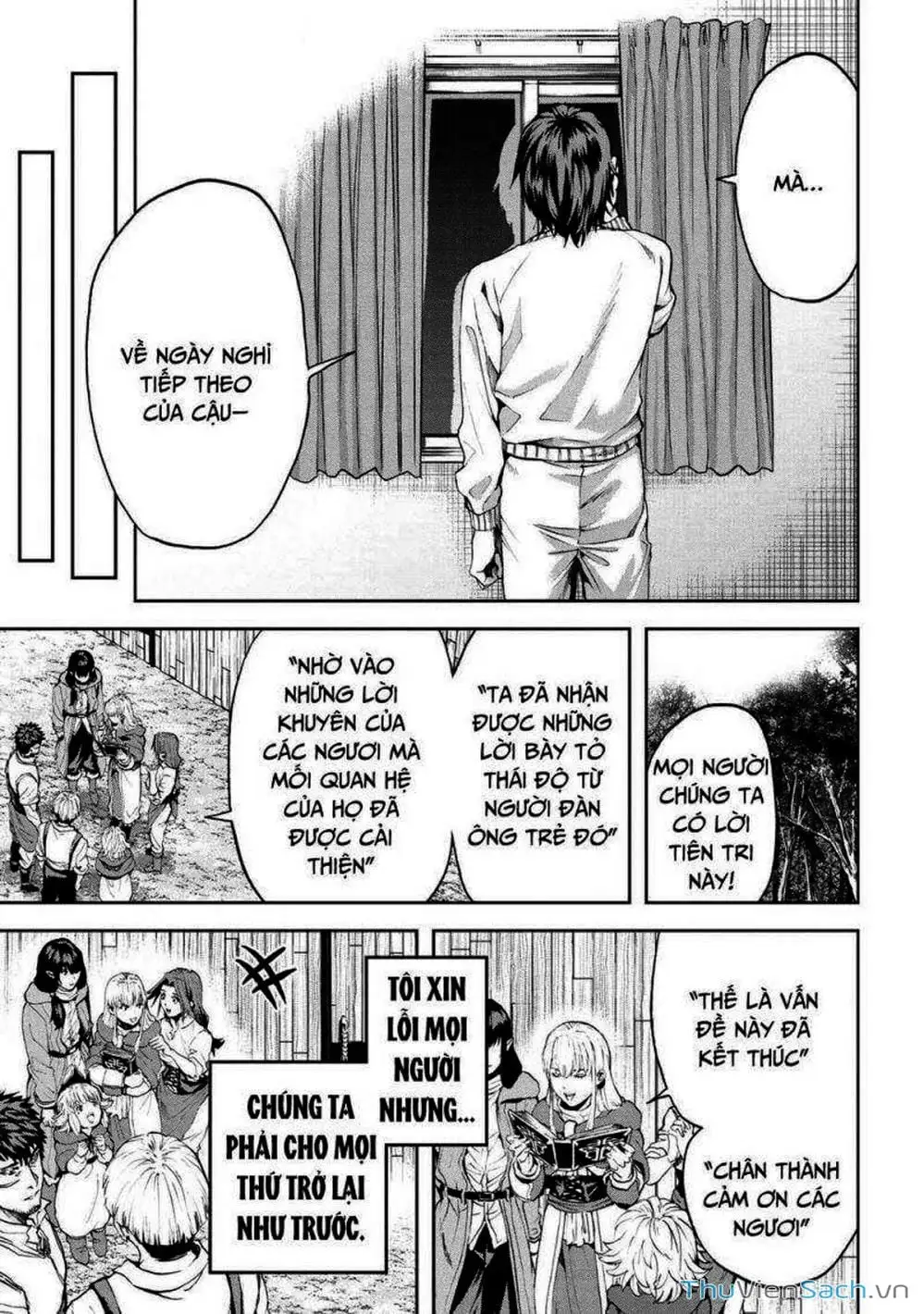 Truyện Tranh Npc Của Trò Chơi Xây Dựng Làng Là Người Thật trang 4