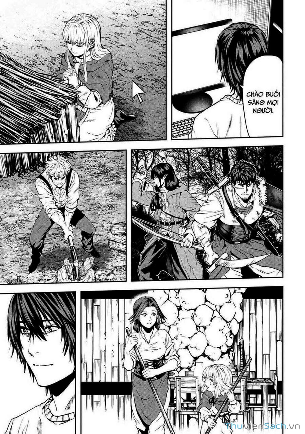 Truyện Tranh Npc Của Trò Chơi Xây Dựng Làng Là Người Thật trang 4