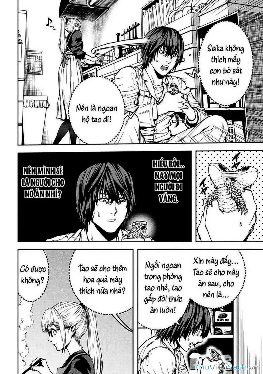 Truyện Tranh Npc Của Trò Chơi Xây Dựng Làng Là Người Thật trang 4