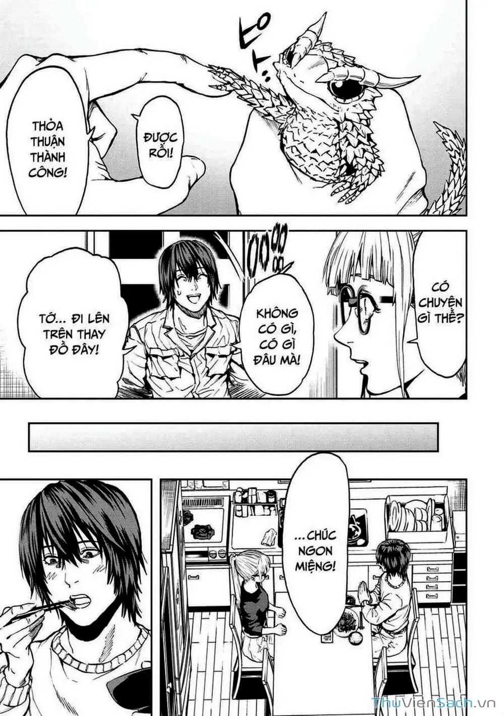 Truyện Tranh Npc Của Trò Chơi Xây Dựng Làng Là Người Thật trang 4