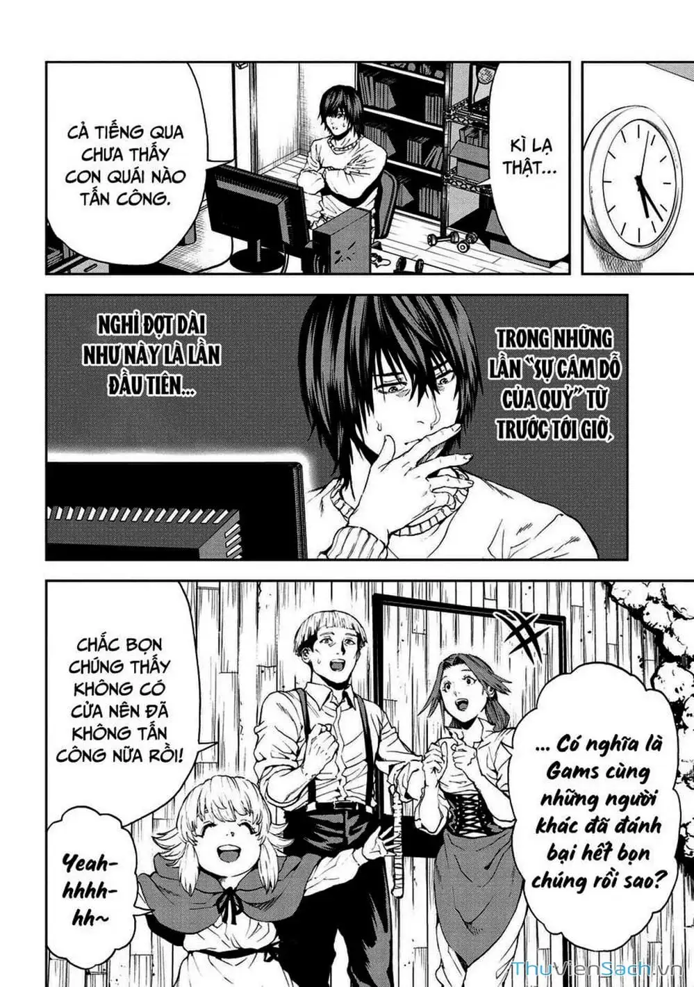 Truyện Tranh Npc Của Trò Chơi Xây Dựng Làng Là Người Thật trang 4