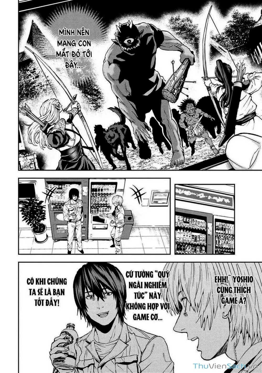 Truyện Tranh Npc Của Trò Chơi Xây Dựng Làng Là Người Thật trang 4