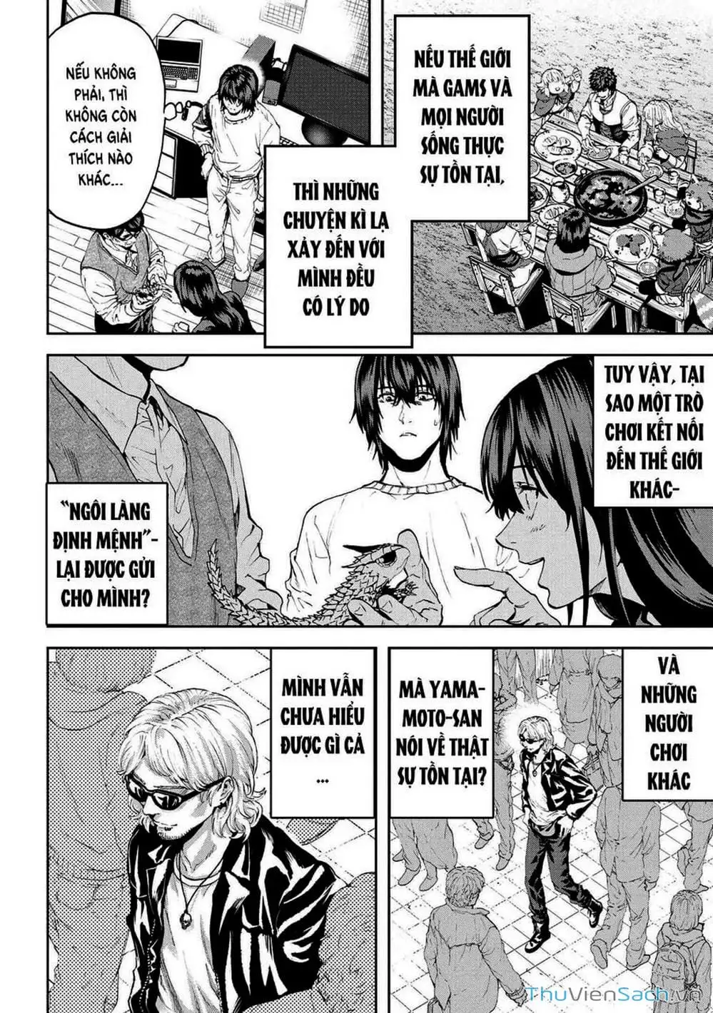 Truyện Tranh Npc Của Trò Chơi Xây Dựng Làng Là Người Thật trang 4