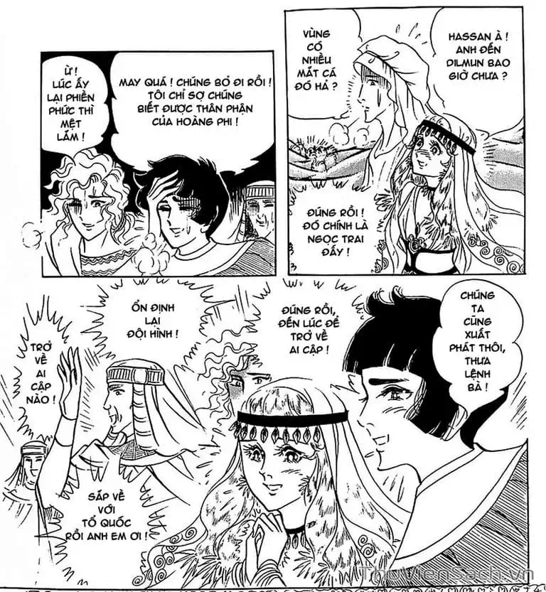 Truyện Tranh Nữ Hoàng Ai Cập - Anatolia Story trang 4