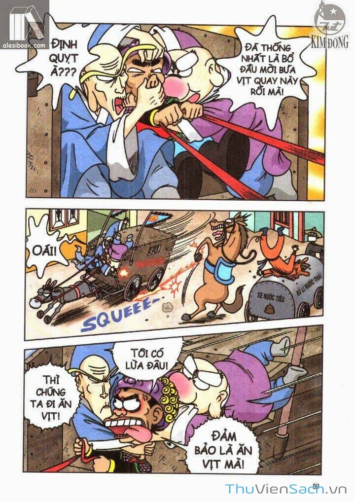 Truyện Tranh Ô Long Viện Linh Vật Sống trang 3