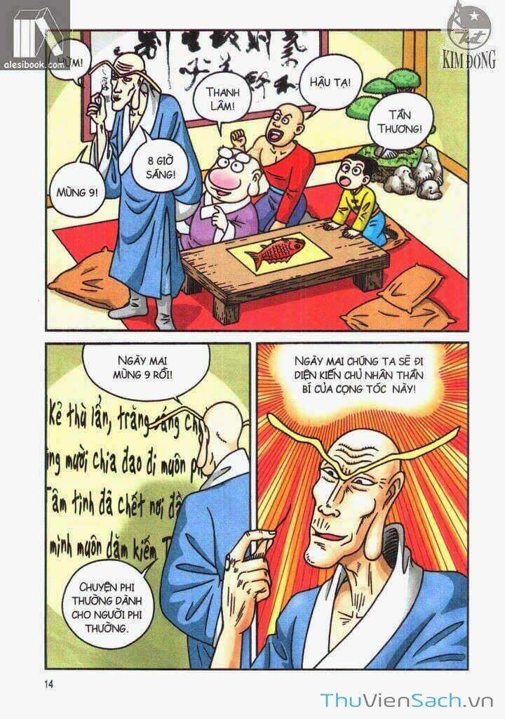 Truyện Tranh Ô Long Viện Linh Vật Sống trang 3