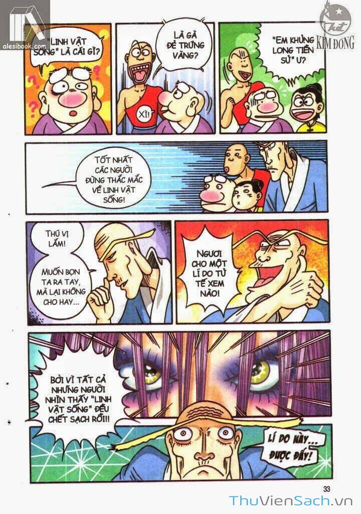 Truyện Tranh Ô Long Viện Linh Vật Sống trang 3