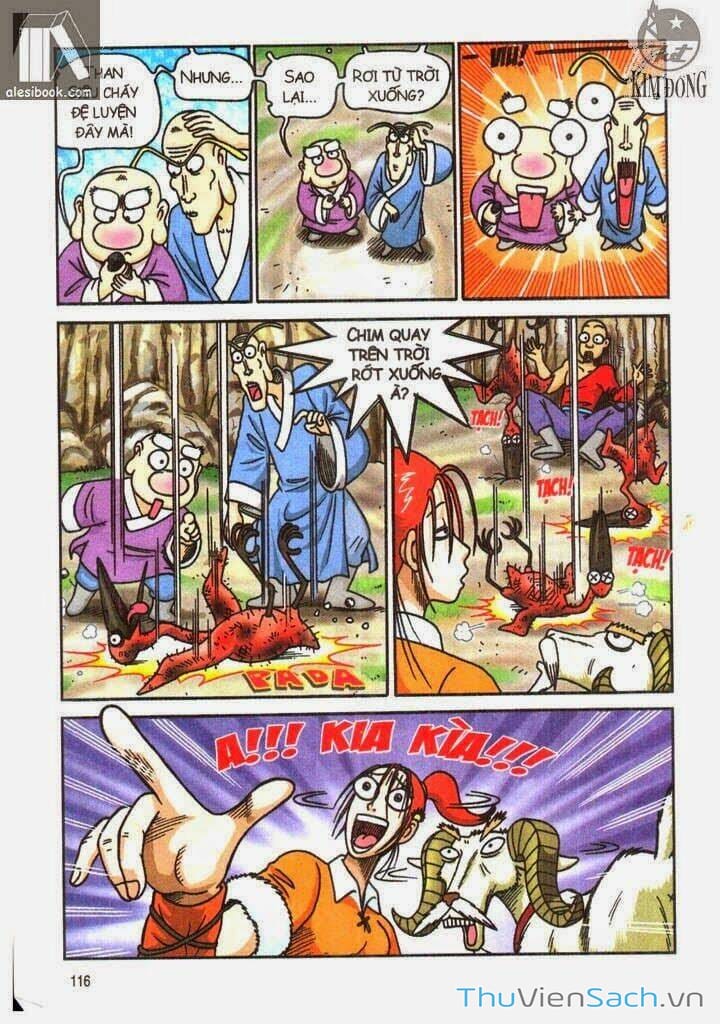 Truyện Tranh Ô Long Viện Linh Vật Sống trang 3