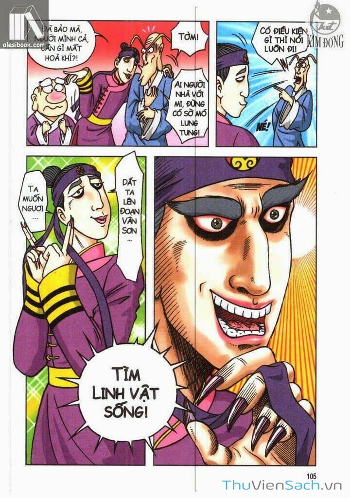 Truyện Tranh Ô Long Viện Linh Vật Sống trang 3