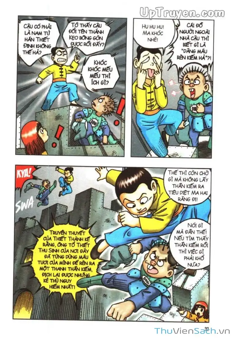 Truyện Tranh Ô Long Viện: Linh Vật Sống trang 2